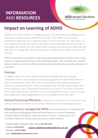 AS ADHD_Impact on Learning